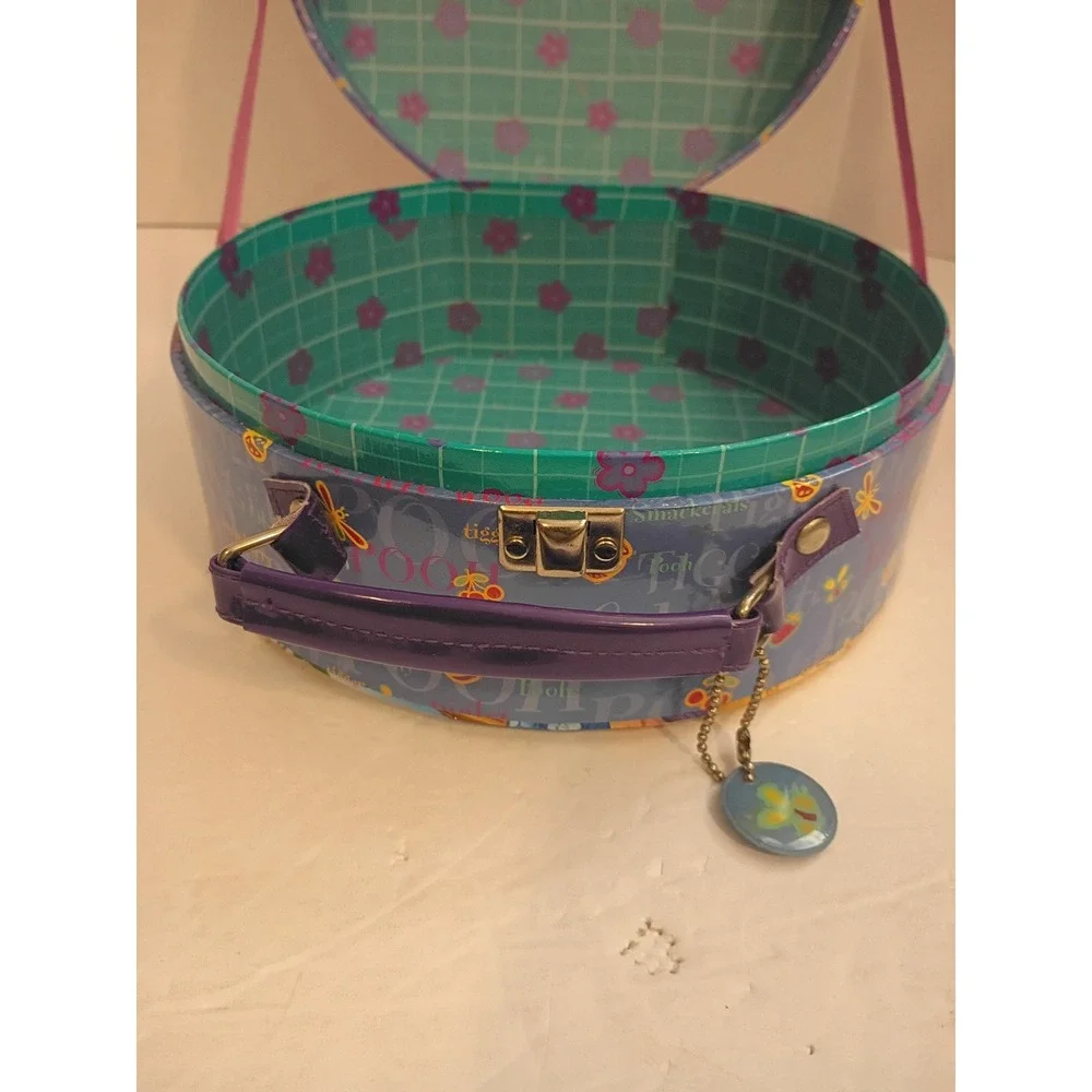 Disney Winnie the Pooh Tigger Piglet Round Storage Case Tri-Coastal Design Box